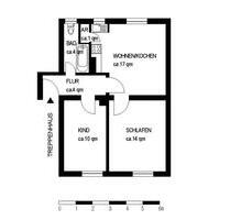Demnächst frei! 2-Zimmer-Wohnung in Bottrop Batenbrock