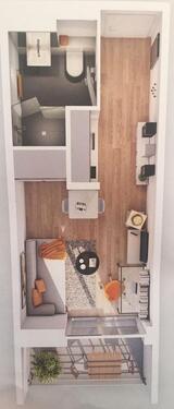 Foto - 1 Zimmer Etagenwohnung zur Miete in Augsburg