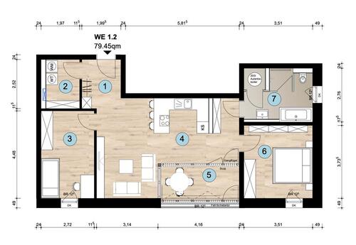 Foto - Etagenwohnung in Barleben