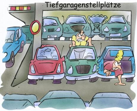 Foto - Oldtimer Tiefgarageneinstellplatz