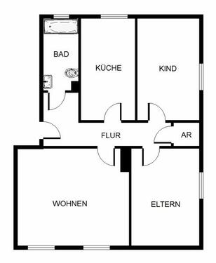Foto - Etagenwohnung zur Miete in Nürnberg