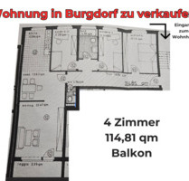 TOP 4-Zimmer ETW im EG - 363.000,00&nbsp;EUR Kaufpreis, ca.&nbsp; 114,81&nbsp;m&sup2; in Burgdorf (PLZ: 31303)