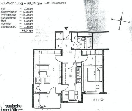 Foto - 2 Zimmer Etagenwohnung zum Kaufen in Heusenstamm