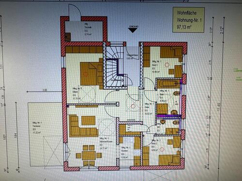 Foto - 4 Zimmer Erdgeschoßwohnung zur Miete in Wettenberg