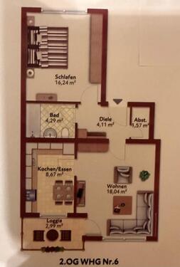 Foto - 2 Zimmer Etagenwohnung zur Miete in Bischofsgrün