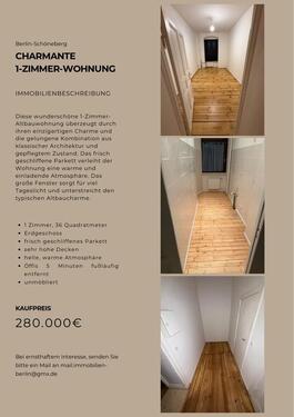 Foto - 1-Zimmer Wohnung - 280.000,00 EUR Kaufpreis,