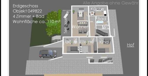 Foto - 6 Zimmer Einfamilienhaus zur Miete in Altenstadt