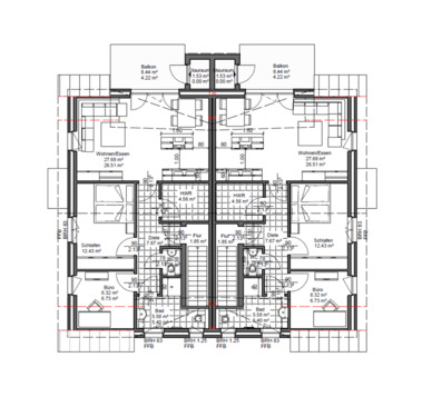 Foto - Dachgeschoßwohnung in Hambergen zur Miete