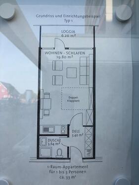 Foto - 1 Zimmer Etagenwohnung zum Kaufen in Laboe