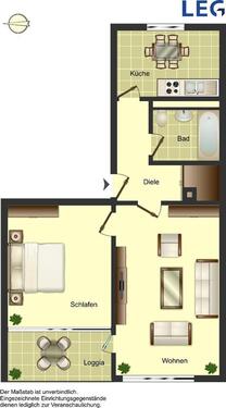 Foto - 2 Zimmer Etagenwohnung zur Miete in Ratingen