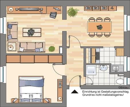 Foto - 2 Zimmer Dachgeschoßwohnung in Gelsenkirchen