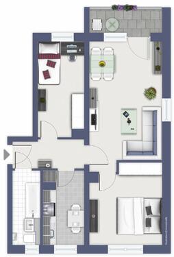 Foto - Etagenwohnung in Chemnitz