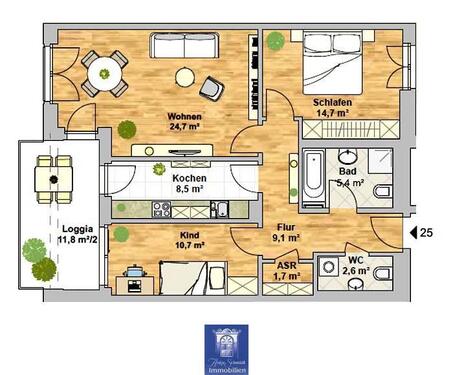 Foto - Etagenwohnung zur Miete in Dresden