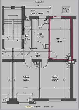 Foto - 1 Zimmer Etagenwohnung zur Miete in Nürnberg