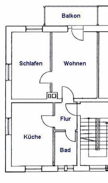 Foto - Etagenwohnung in Chemnitz zur Miete