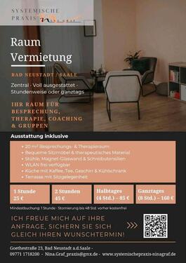 Foto - PraxisraumTherapieraumCoachingraum in NES stundenweise mieten
