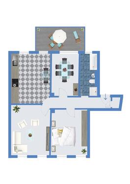 Foto - ***TOP gepflegte Dreiraumwohnung mit Sonnenbalkon, KAUFEN statt mieten!***