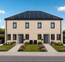 Modernes Zweifamilienhaus in Ankum – Erstbezug, KfW-40EE