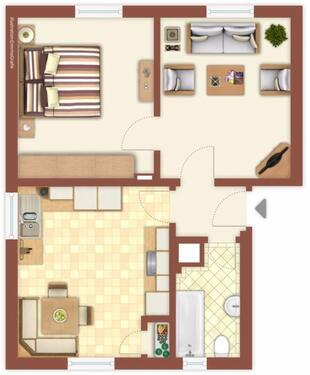 Foto - 2 Zimmer Erdgeschoßwohnung zur Miete in Mönchengladbach