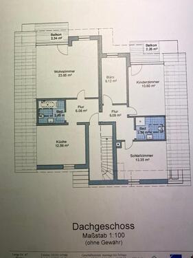 Foto - 4 Zimmer Dachgeschoßwohnung in Lage