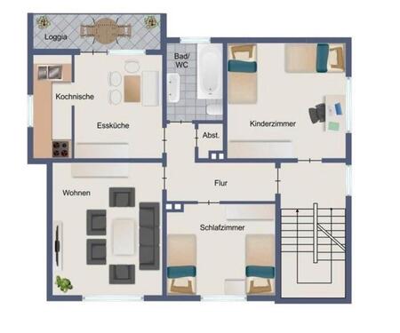 Foto - Wohnung in Lipperode Ab 01.06.2026