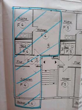 Foto - 2 Zimmer Wohnung Innenstadt - 490,00&nbsp;EUR Kaltmiete, ca.&nbsp; 55,00&nbsp;m&sup2;