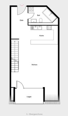 Foto - 3.5 Zimmer Maisonettenwohnung zur Miete in Falkensee