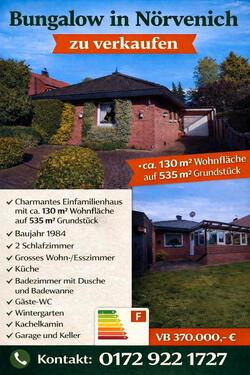 Foto - Bungalow in Nörvenich - 370.000,00&nbsp;EUR Kaufpreis, ca.&nbsp; 130,00&nbsp;m&sup2;