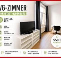 Beste Lage in Innenstadt Oldenburg! |WG-Zimmer | Voll möbliert