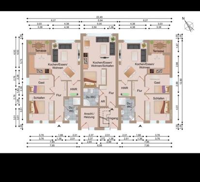 Foto - Etagenwohnung in Wiesmoor