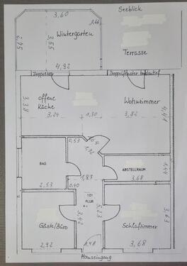 Foto - Erdgeschoßwohnung in Sternberg zur Miete