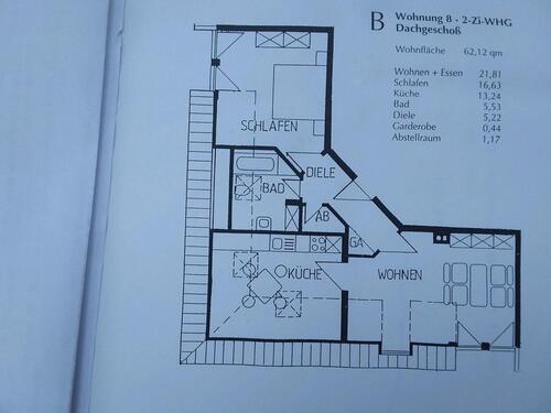 Foto - Etagenwohnung in Pfreimd - 530,00&nbsp;EUR Kaltmiete, ca.&nbsp; 62,00&nbsp;m&sup2;