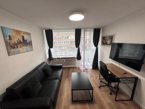 Foto - Vollmöbliert 1-Zimmer Wohnung mit Balkon in München-Neuhausen