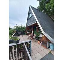 Ferienhaus, Datsche Grundstück mit Finnhütte, Wochenendhaus - Münchenbernsdorf