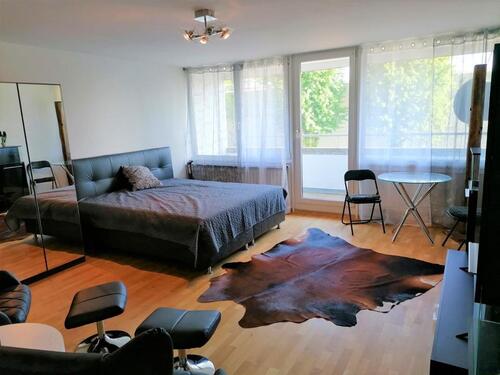 Foto - 1-Zimmerwohnung mit Internet, TV, Küche, DuscheWc, Waschmaschine, Parkplatz und Balkon