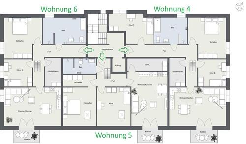 Foto - 3 Zimmer Etagenwohnung zur Miete in Bispingen
