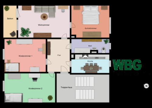 Foto - Attraktive 4-Raumwohnung ***50% FAMILIENRABATT
