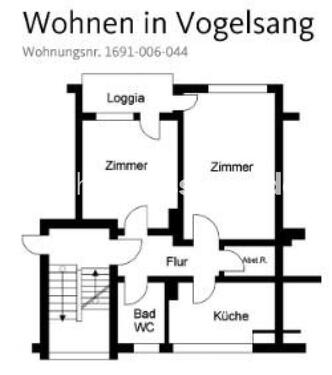 Foto - Etagenwohnung in Köln zur Miete