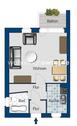 Foto - Wohnungsswap - 1 Zimmer, 35 m² - Nordmannzeile, Schöneberg, Berlin