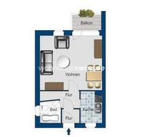 Wohnungsswap - 1 Zimmer, 35 m² - Nordmannzeile, Schöneberg, Berlin