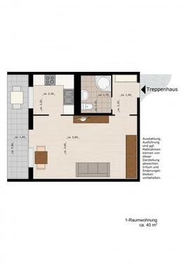 Foto - 1 Zimmer Etagenwohnung in Dessau-Roßlau