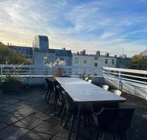 Büro (ca. 18 qm) + Konferenzraum, Küche, Dachterrassen etc. - Hamburg Altona-Nord
