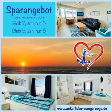 Foto - 14.3.-21.3. Ferienwohnung Wangerooge Nordsee strandnah Fewo Insel