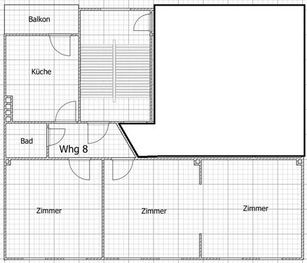 Foto - Zentral gelegene 3 Zimmer Wohnung mit Balkon
