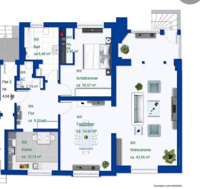 Foto - 3 Zimmer Erdgeschoßwohnung in Marschacht
