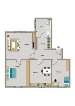 Foto - Etagenwohnung in Duisburg