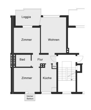 Foto - 3 Zimmer Wohnung zum 01.10.2025