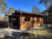 Foto - kleines Blockbohlenhaus in Bindow-Süd, Seenähe, Fussbodenheizung