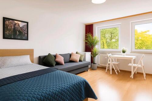 Foto - Helles Studio Kurzzeitmiete in Augsburg neben Kuka– All Inclusive