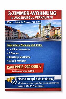 Foto - Eigentumswohnung Stadtmitte Augsburg